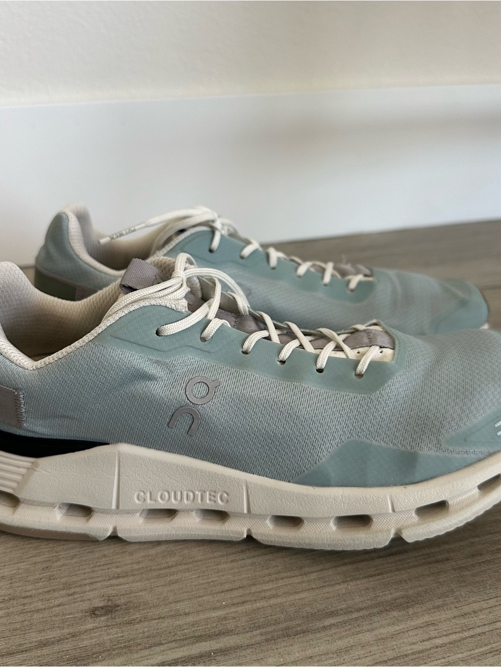 ON Cloudnova Form athletic shoes Mineral/Ivory
Women’s size 9 - Picture 7 of 13